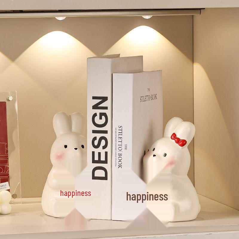 Creative Double Happiness Rabbit Ornament - Newlywed Gift for Home Decoration, Wedding, or Valentine's Day