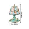 Hand-Painted Enamel European Style Jewelry Case Home Storage Ornament  Complex Jewelry Box