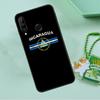 Nicaragua Flag For Huawei Nova 12s 12i 11i 7i 8i 9 10 SE Y91 Y90 Y60 Y70 Y72 Y61 P60 Pro P30 P40 Lite Case