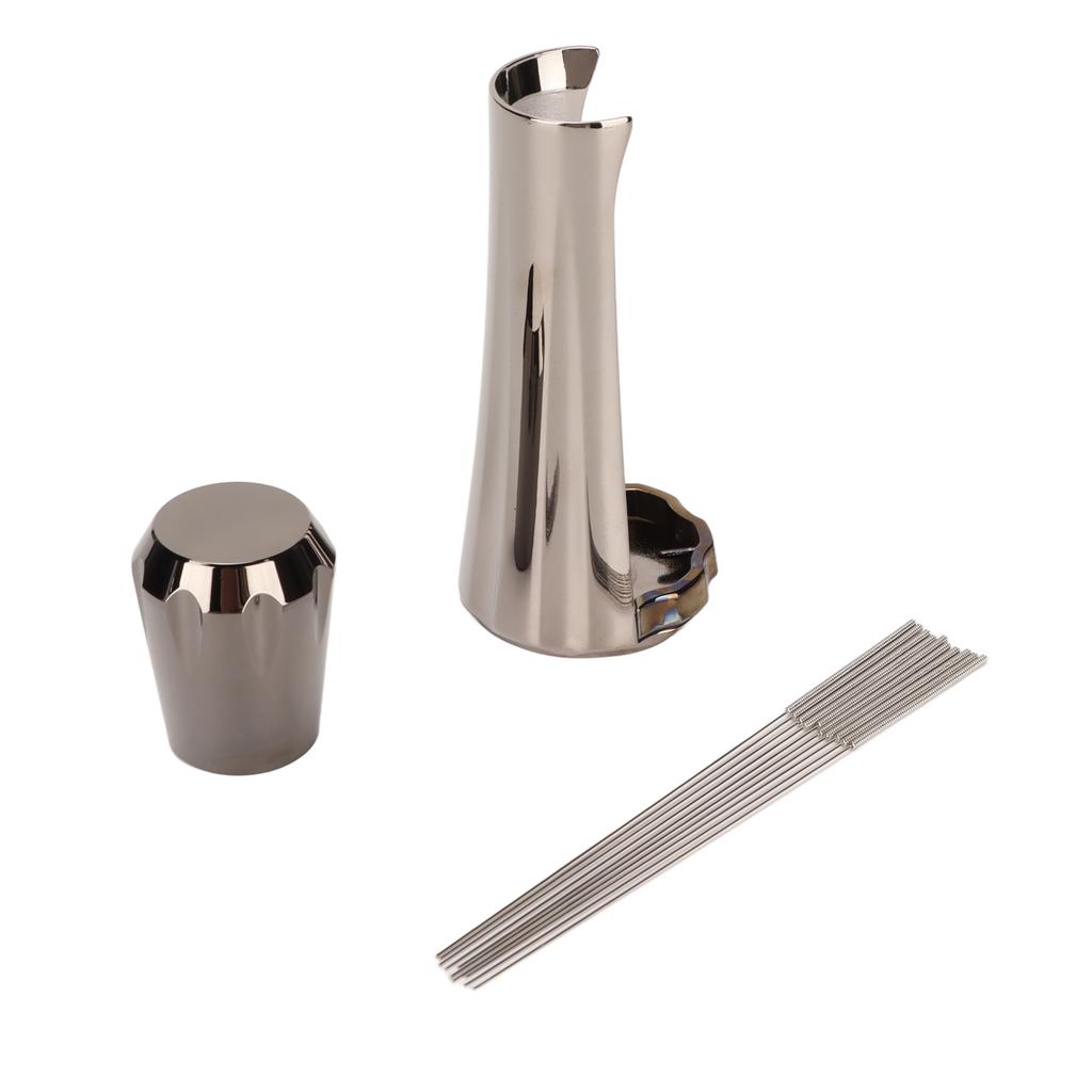 Stainless Steel Coffee Powder Stirring Tool Coffee Stirrer Distribution Tool for Home Kitchen Dinning Room