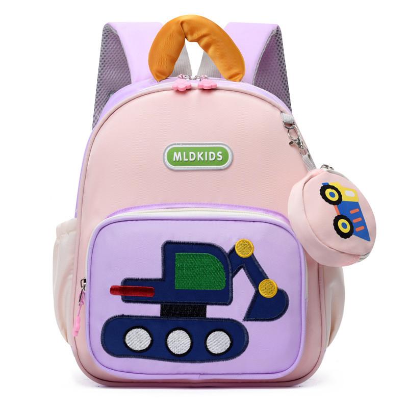 Cute Unisex Toddler Backpack In Soft Colors Perfect For Kindergarten And Daily Use