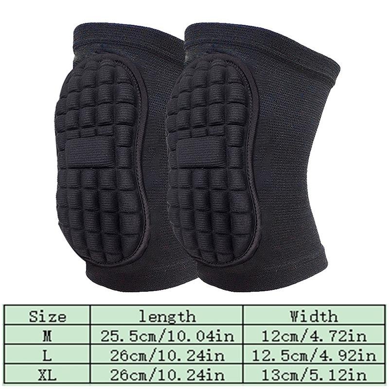 1Pair Protective Sponge Knee Pads For Volleyball, Soft Breathable Knee Support Knee Brace For Women Men Sports Dance Football