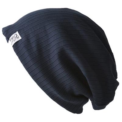 CHARM Lola Loose Fit and Neck Warmer Plus Solid Color 3-Way Hat, Headband, [Free Size/Black] Size,