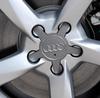 4Pcs Car Wheel Center Hub Cap Tire Rim Cover Decoration For 1s Sline A3 A1 A4 B8 B7 A6 C7 A5 A7 A8 B9 B6 C6 Q2 Q3 Q5 Q7 Q8 TT