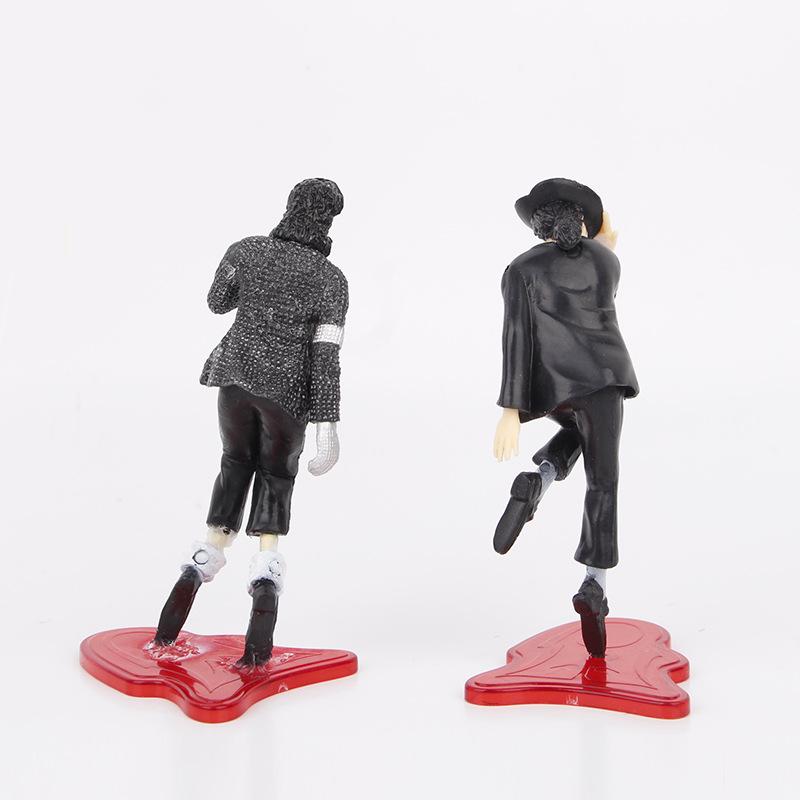 5 uds./juego Modelo de Juguetes Figura de Acción de PVC de Michael Jackson 11 cm