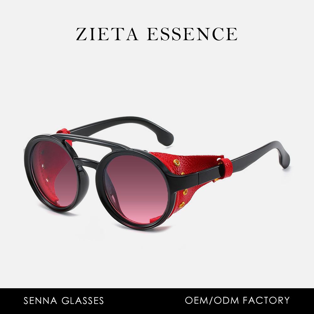 Cyberpunk Sunglasses A Hip Hop Personality Os Glasses Men'S And Women'S Niche Belt Buckle Sunglasses