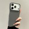 Solid color skin matte is suitable for Apple 17pro mobile phone case iphone16pro ultra-thin 15pro half pack 14pro.