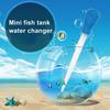 4Pcs 30ml Fish Tank Cleaning Waste Remover Manual Aquarium Water Changing Dropper Pipette Multi-functional
