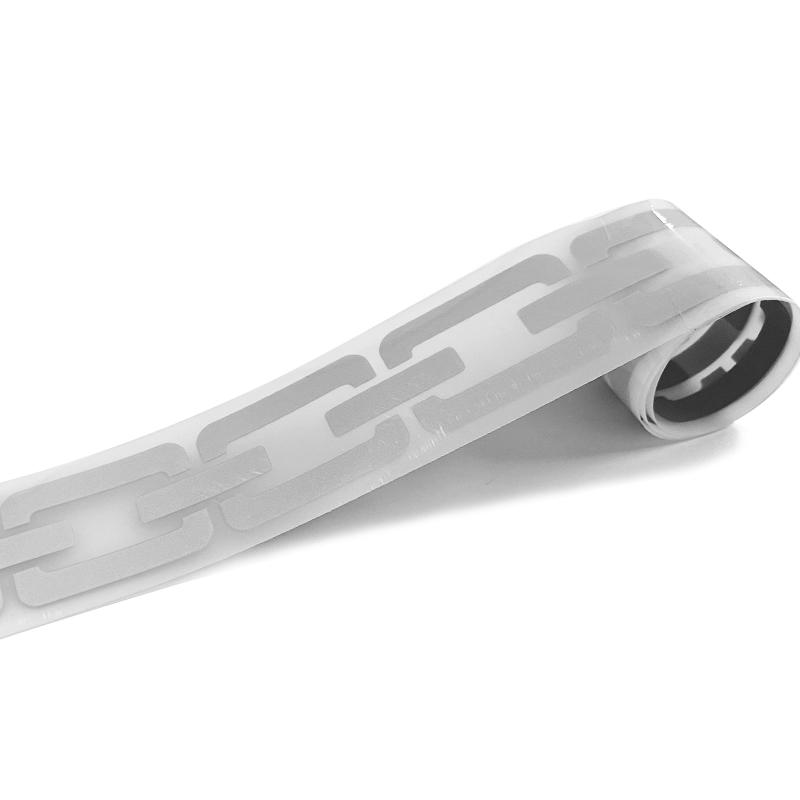 Reflektierender Aufnäher mit Schlossmuster, zum Aufbügeln auf Kleidung, silberfarbenes reflektierendes Klebeband, 3 x 100 cm, für Parches, Ropa, Diy, Hitzepresse, sicher appliziert