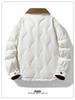 Men's 90% Down Jacket - 2025 Winter Retro Lapel Style, Warm & Lightweight Loose Coat