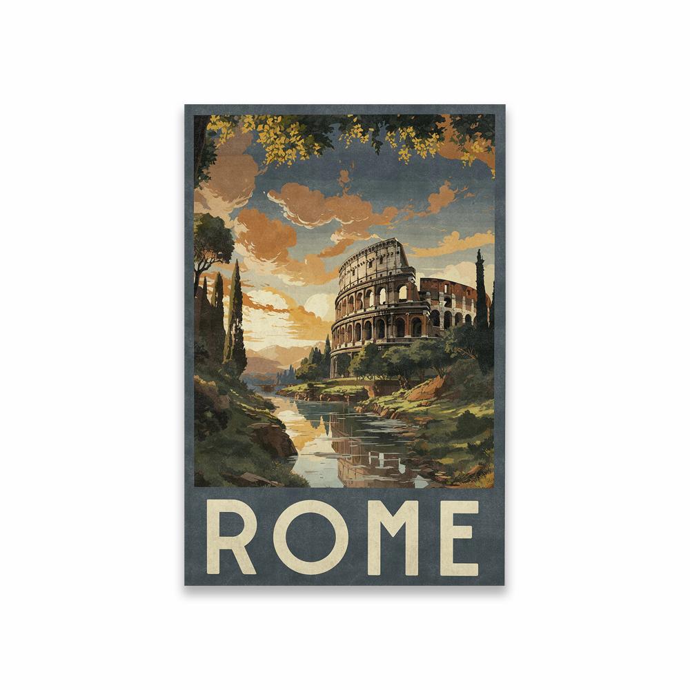 Costa Rica Travel Poster Print London Bridge Vintage Travel Poster Alaska the Last Frontier Bald Eagle Canvas Painting Decor