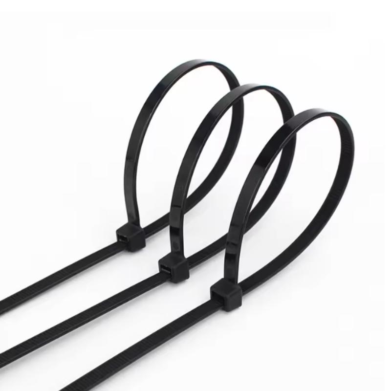 100Pcs Self-Locking Cord Ties Straps Nylon Zip Ties Adjustable Cables Fastening Loop Home Office Wire Zip Ties