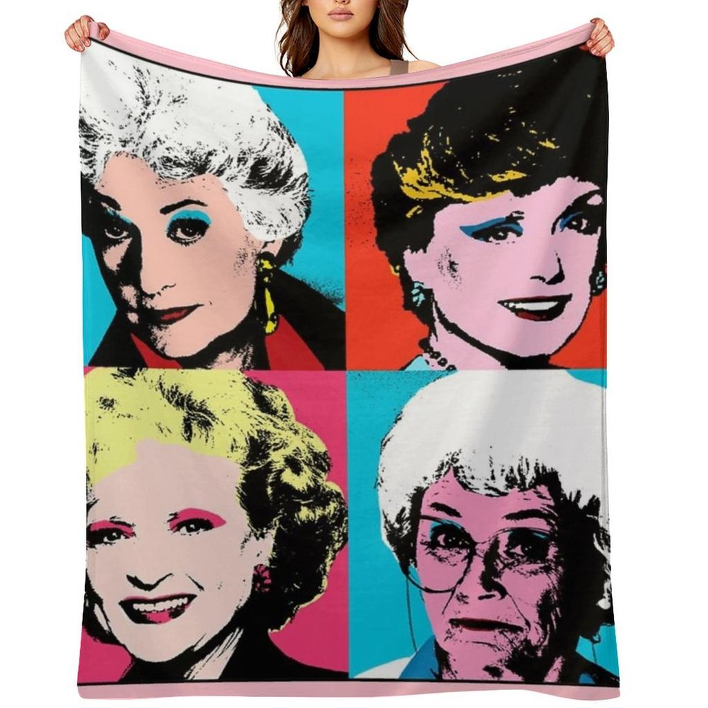 Golden Girls Throw Blanket sofa bed Beautifuls Designers valentine gift ideas Blankets