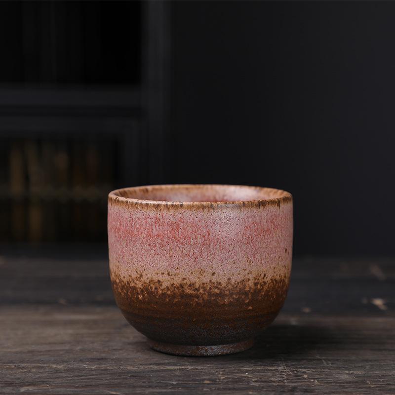 Ceramic Master Cup Kung Fu Teacup Retro Ceramic Cup Outdoor Camping Cup Household Coarse Pottery Tea Cup