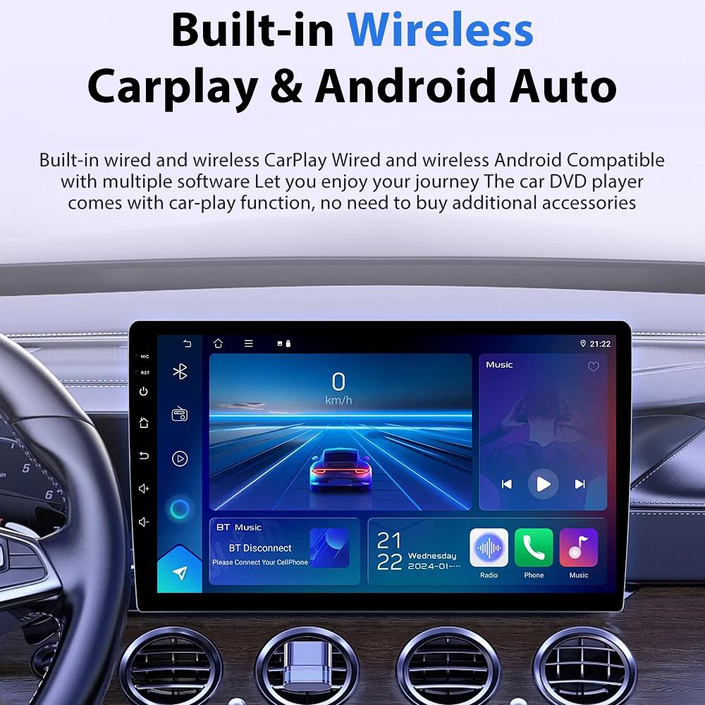 Autoradio Android 15 pour Toyota Noah 80 Esquire Voxy 2014 - 2019 Navigation GPS Android Auto Carplay Wifi vidéo stéréo No 2din