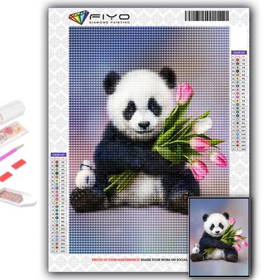 5D fai da te diamante ricamo animale panda pittura diamante mosaico decorazione della casa