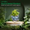 Macetas para Plantas, Macetas para Decoración del Hogar, Maceta para Suculentas, Jardinera de Interior Decoración de Jardín (Para ti: 6X6 pulgadas) Estilo: Serenidad Costera