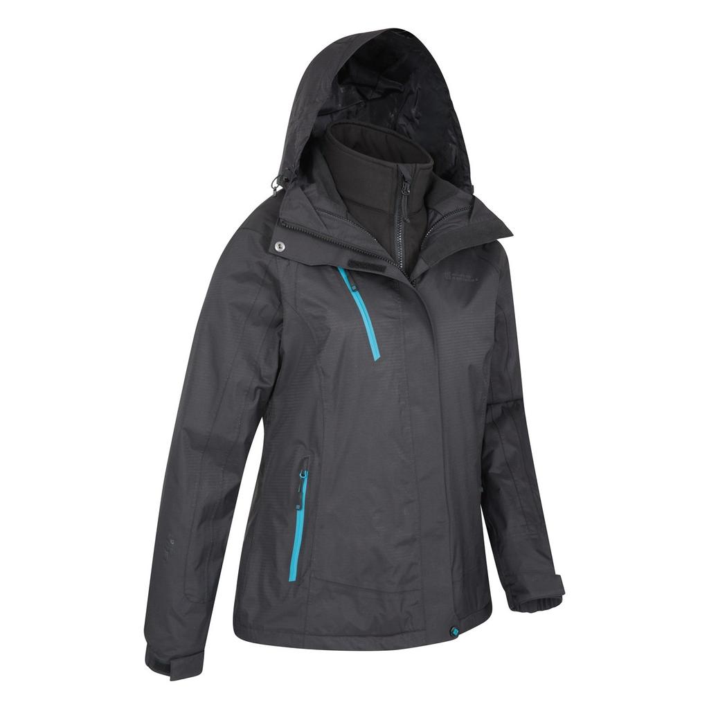 Mountain Warehouse Dame/Dame Bracken Extreme 3 i 1 vanntett jakke