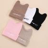 Keep Warm Kids Knitted Hat Cat Ear Winter Cap Cute Beanie Hat  Children