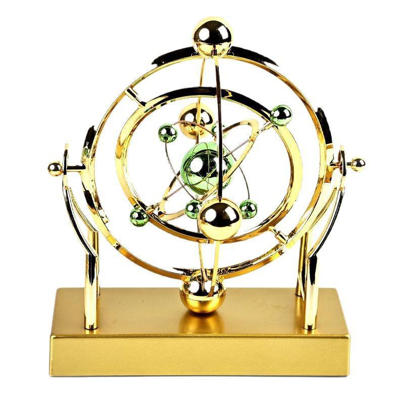 Modern Minimalist Newton's Pendulum Ornament: Celestial Swinger for Study Decor and Unique Birthday Gift.