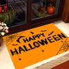 Halloween Cartoon Pumpkin Bat Black Kids Non-slip Decorative Mat Carpet for Bedroom Living Room Balcony Home Decoration