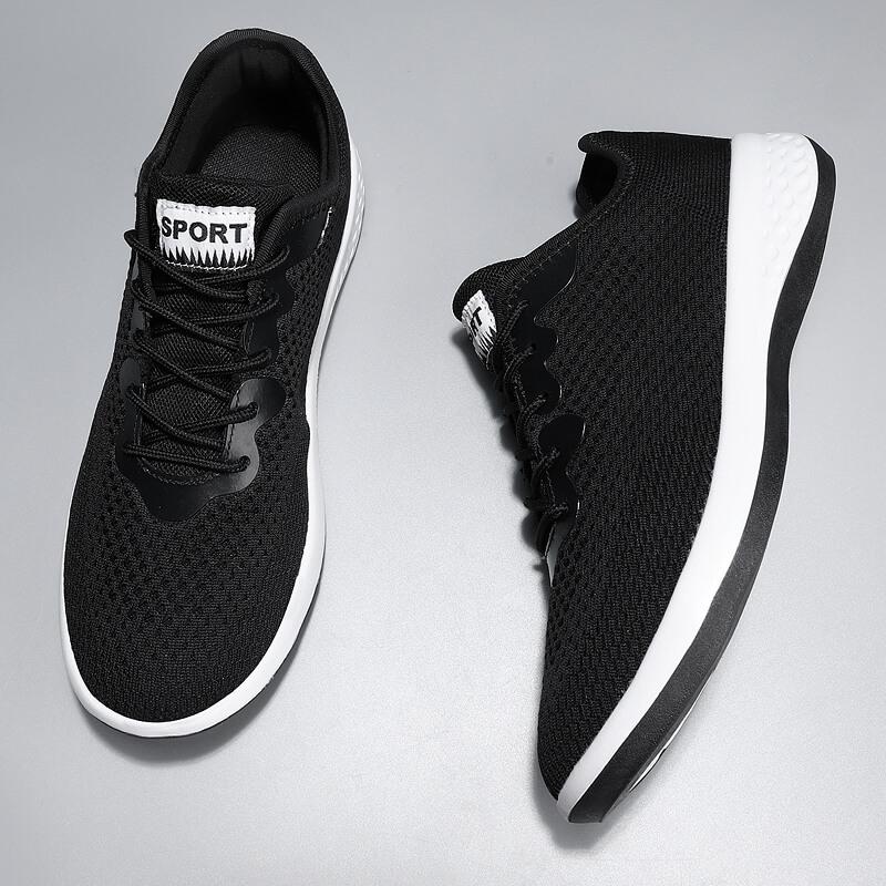 Fashion Gray Men Shoes Running Shoes For Men Big 48 Lightweight Tenis Comfortable Breathable Walking Breathable Nonskid Sneakers