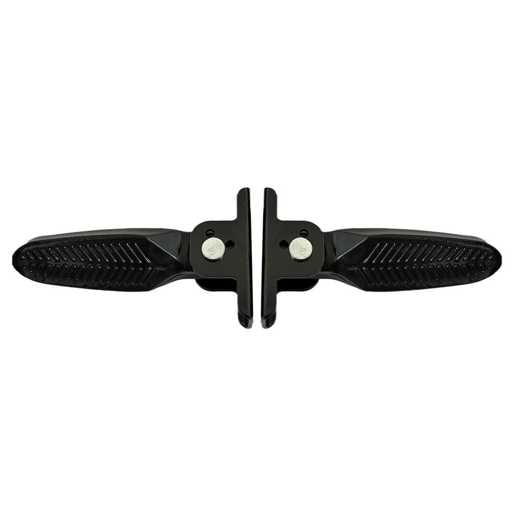 1 Pair Electric Bicycles Rear Pedals Folding Rear Seats Footrest Pedals Cycling Accessories for Electric Bikes Bicycles