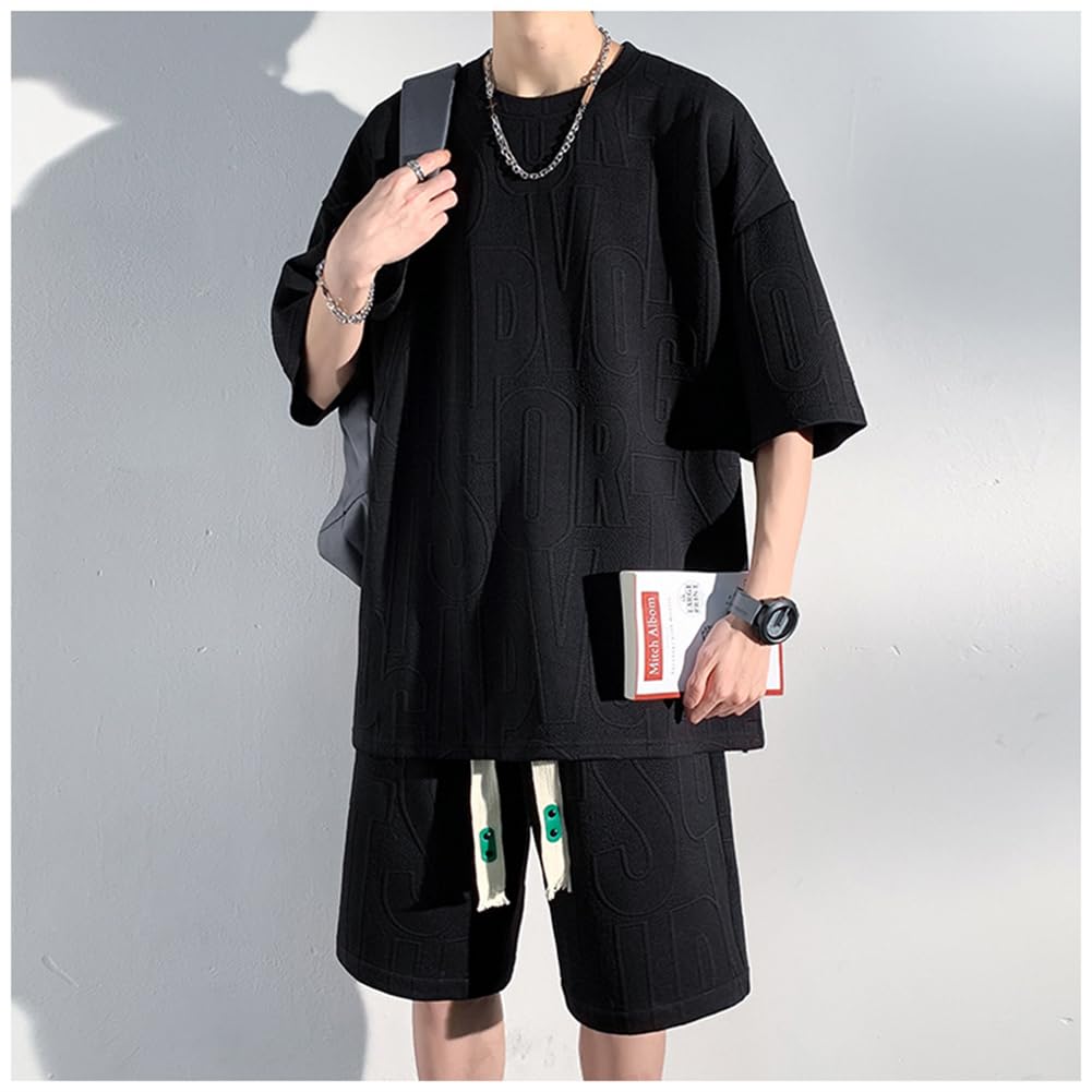 KOSIKINI Summer Clothing Plus Summer Tracksuit Sweatsuit Tracksuit Sportswear Summer Tracksuit High School Student Summer Sportswear Sweatsuit Brand