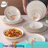 Melamine Autumn Grass Round Plate: Durable Side & Stir-fry Dish for Chinese Restaurant Dining