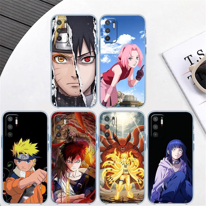 Cartoon Naruto Transparent Phone Case for Motorola Moto Edge 20 30 40 50 S30 Fusion Ultra Pro Neo Lite + G200 G23