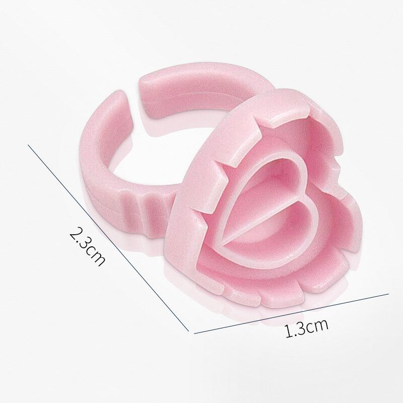 Heart-shaped Eyelash Extension Glue Cup for Grafting and Planting False Eyelashes