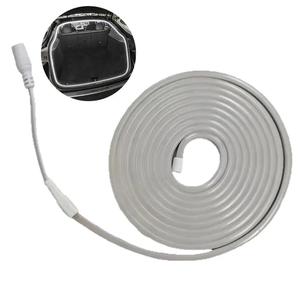 Silicone Strip Lamp for Tesla Highland 2025-2025 Launch Front Trunk Frunk LED Ambient Surround Light N3P4
