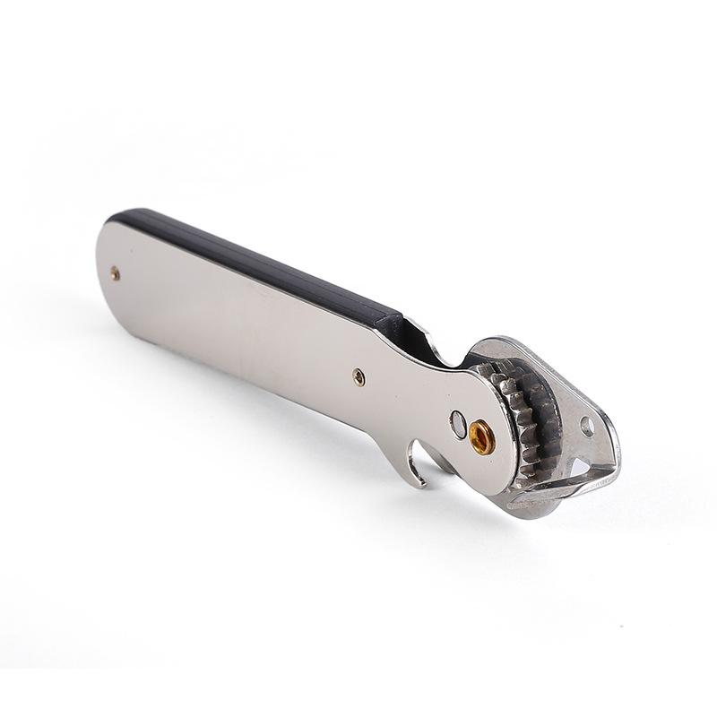 Manueller Dosenöffner, Edelstahl-Bücheröffner, Küchendosenöffner, Wein- und Bierflaschenöffner für Restaurant, Zuhause, Camping