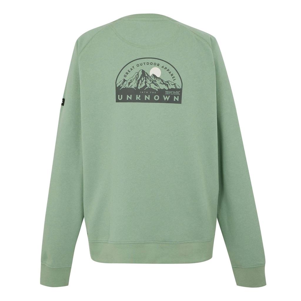 Regatta Mens Nithsdale Mountain Crew Neck Sweatshirt