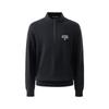Giovanni Valentino Men's Wool Blend Half-Zip Mock Neck Sweater