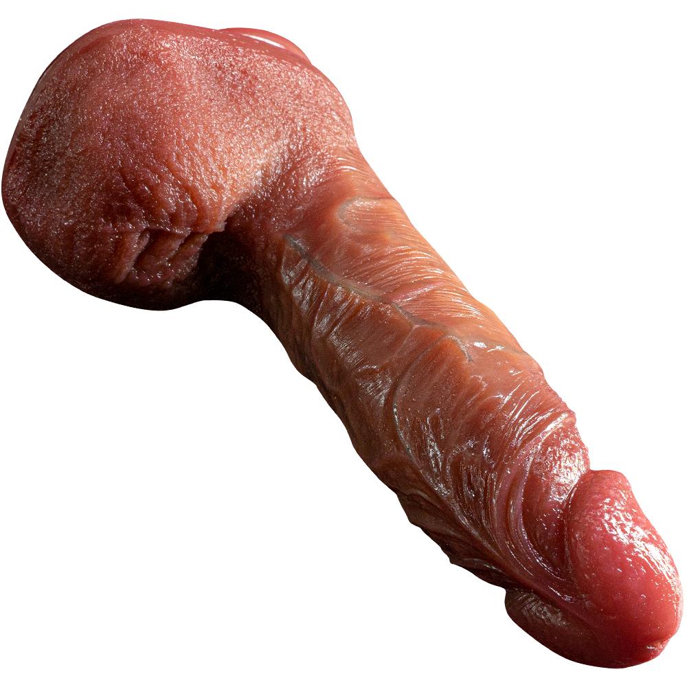 Meat Chick Double Liquid Silicone Artificial Penis Makeup Female Masturbator Thick Long Vacation Penis Adult Sexual Supplies