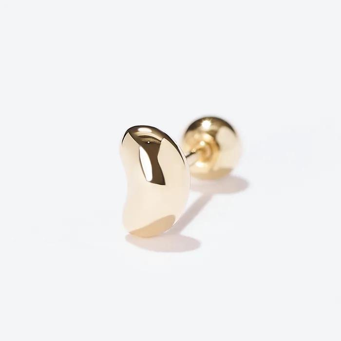 14k Gold Bean Piercing