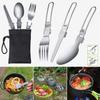Portable 2-3 Person Outdoor Cookware & Teapot Set for Camping