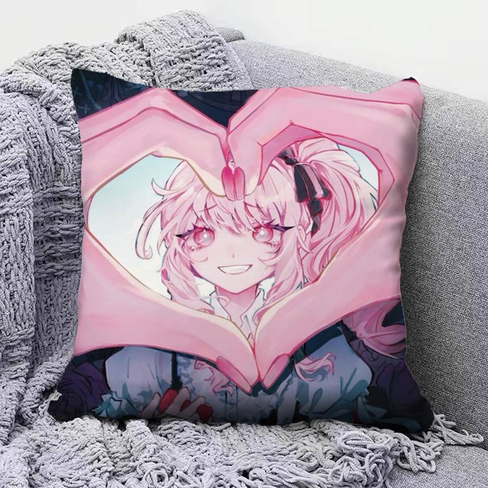 Akiyama Mizuki Pillow Covers Home Sofa Cushion Covers and Aecorative Custom