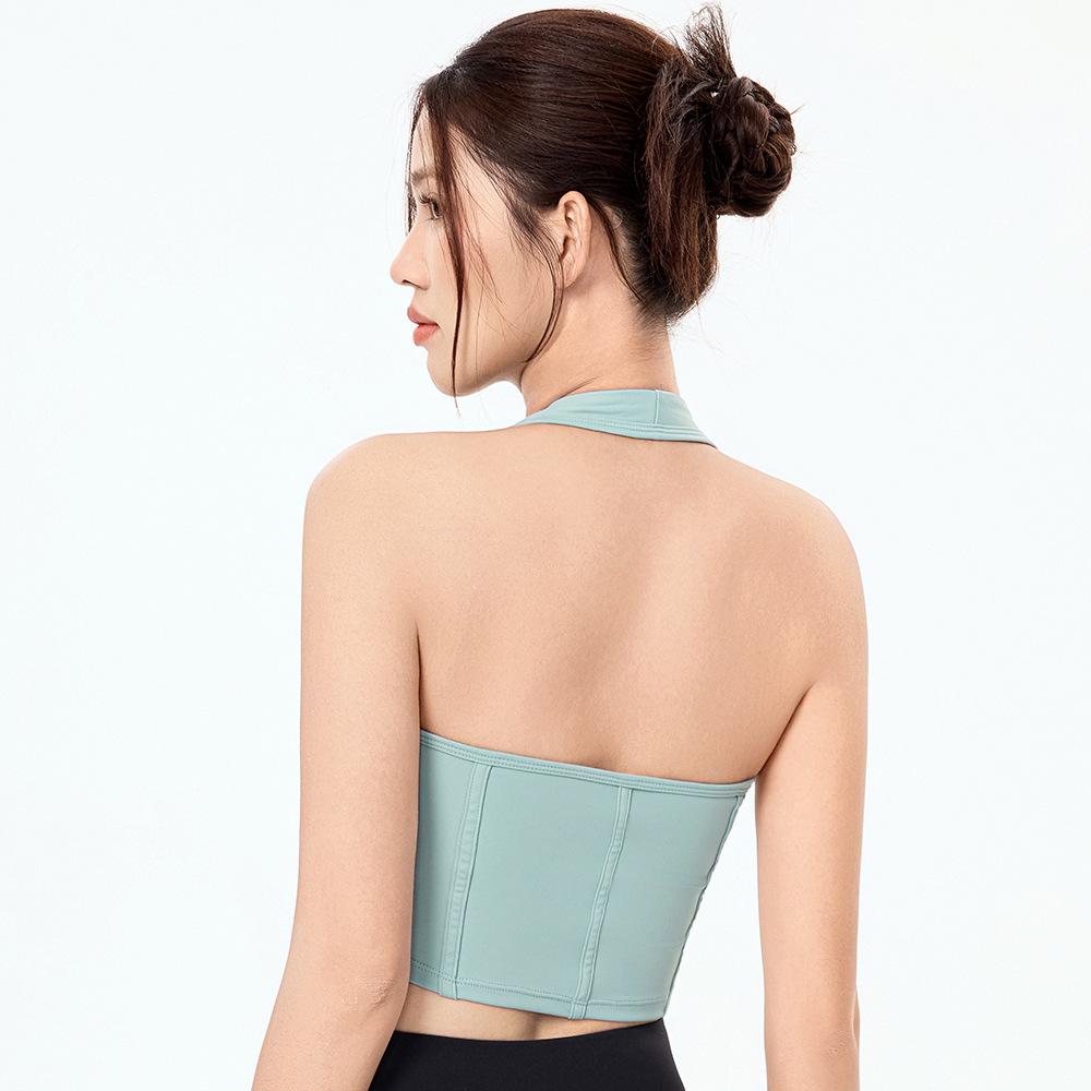 Women's Cross-Border Yoga Wear: Sexy Open Back Fitness Top - Versatile, Stylish Cover-up T-shirt