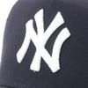 Newera Newera Mesh Cap 9FORTY Trucker 14666200 N139AT010 MLB New York Yankees NY Navy Navy FREE ONSPOTZ Custom Made Hat Kyu Forty A Frame Newera Deep