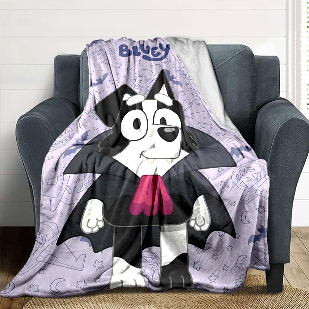 1pc B-Blucy Blanket, Gift, for Men and Women, Soft Blanket, Good for Sofa Bed Couch Travel, Lightweight Flannel Blanket
