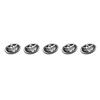 5/10 Stuks Auto Afstandsbediening Sleutel Sticker Auto Embleem Decoratie Decal Voor Toyota 86 Prado Camry Yaris RAV4 CHR Mirai Supra Alphard Corolla