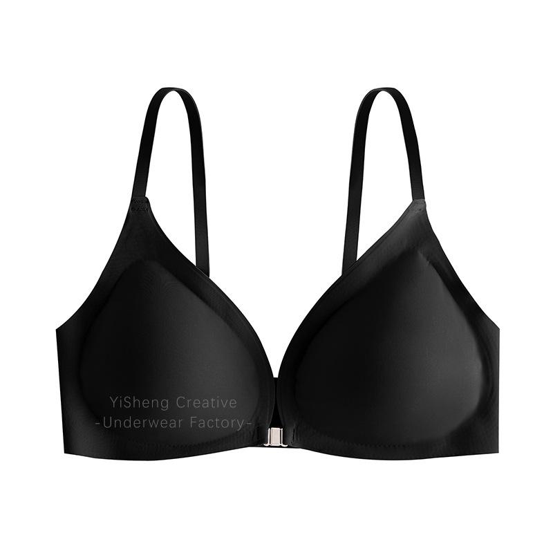 Sutien Femei Mărime Plus Fără Fir Închidere Frontală Push-Up Fără Cusături