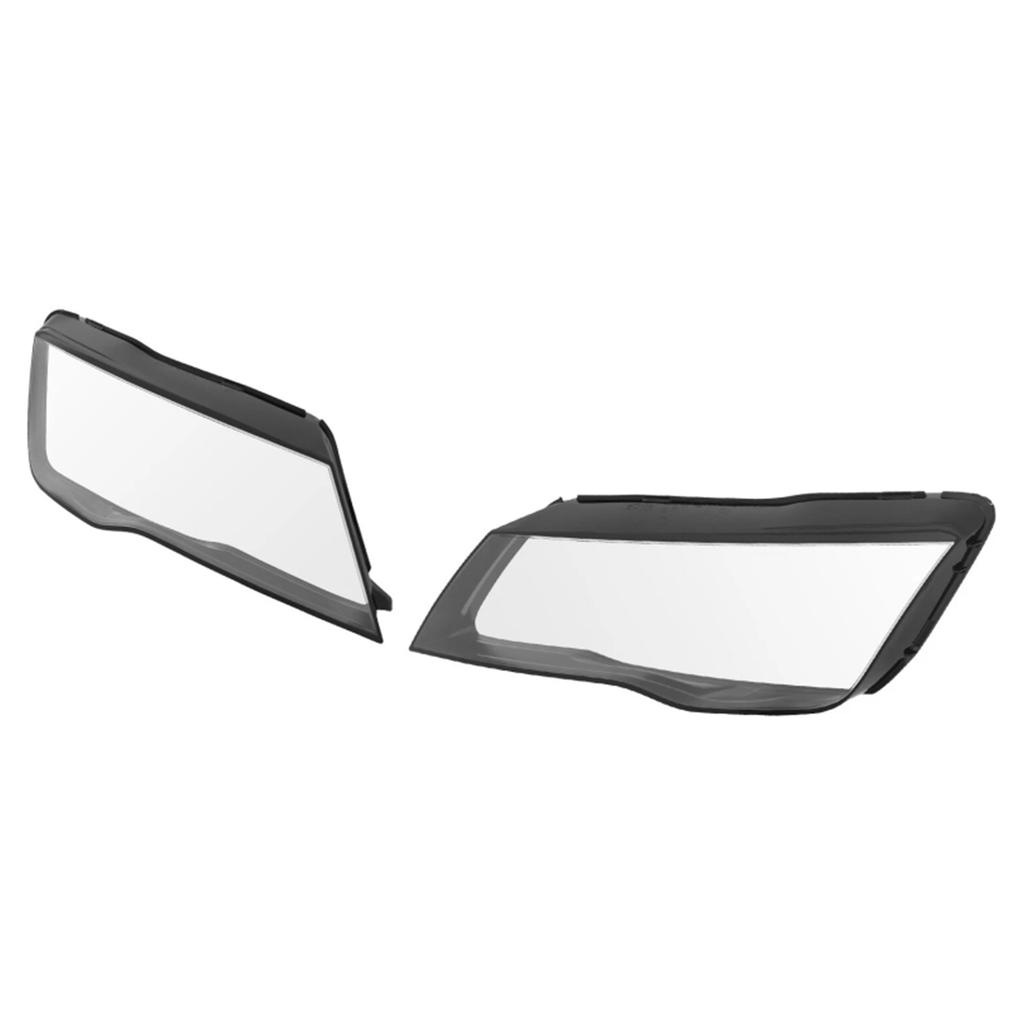 2Pcs Front Headlight Lens Cover Shell Clear For A7 S7 RS7 2012-2015