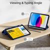 with Pencil Holder Case for iPad (A16)11th 11 A3354 A3355 A3356 Smart Cover iPad 11 10th 10.9"A2696 A2757 A2777 Fundas