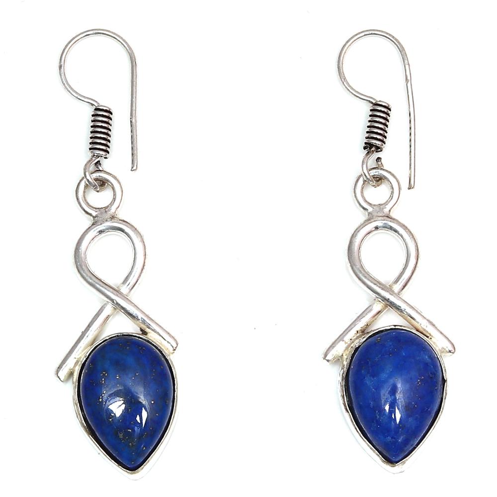 Natural Lazuli-Lapis s Gemstone Jewelry Necklace Set 16-18''