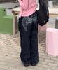 Lougeu Angel Parachute Pants_Black