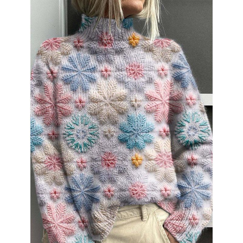 Neuer bedruckter lässiger Umhang Cardigan Pullover