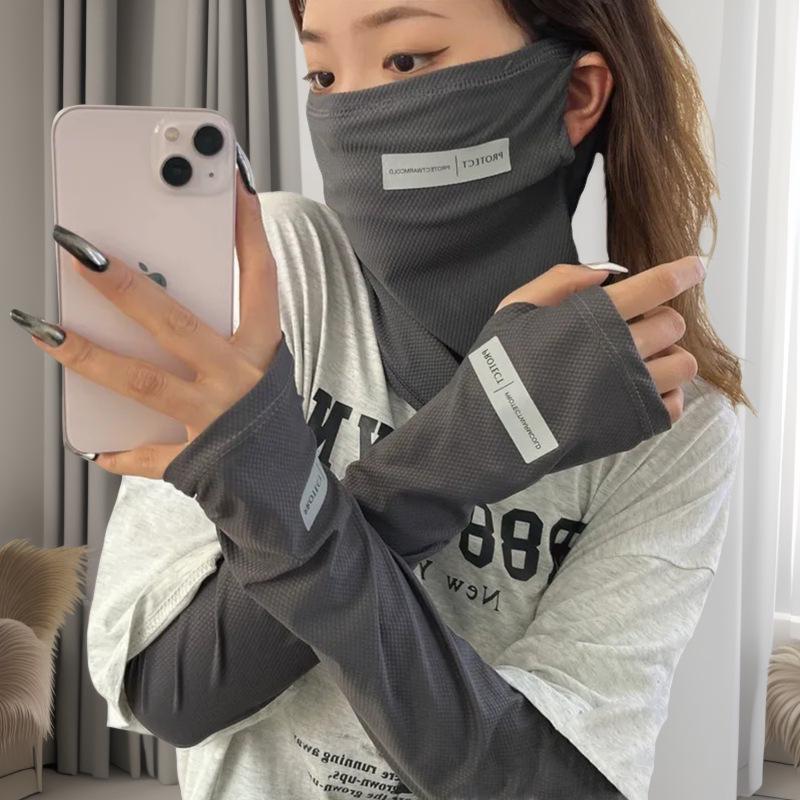 UV Protection Breathable Ice Silk Arm Sleeves for Cycling, Fishing, Driving, and Outdoor Sports